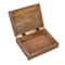 Hello Honey® Burnt Finish Hand Carved Mango Wood Nesting Box Set